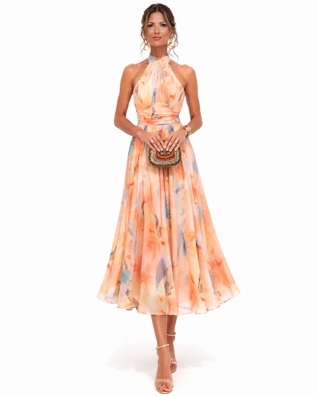Aurora | Halter Neck Dress