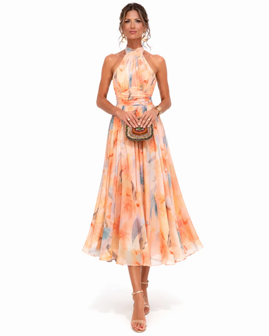 Aurora | Halter Neck Dress